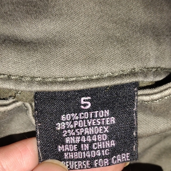 Tinseltown Denim Couture High Rise Shorts Size 5 - Picture 5 of 5